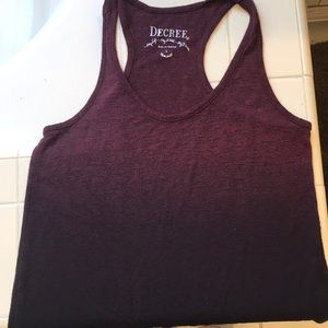 Ombré tank top